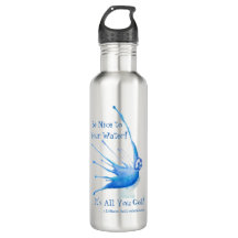 Soyez Nice dans votre bouteille d'eau, Steel/24oz