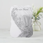 Soyez notre faire-part de mariage d'invité (Debout devant)