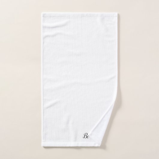 "Soyez notre invité" (Serviette à main)