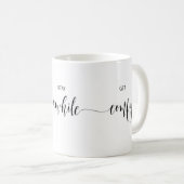 Soyez notre invité Coffee Mug (Devant droit)