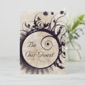 Soyez notre invité Faire-part de mariage (Debout devant)