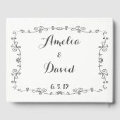 Soyez notre livre d'invités (Verso)