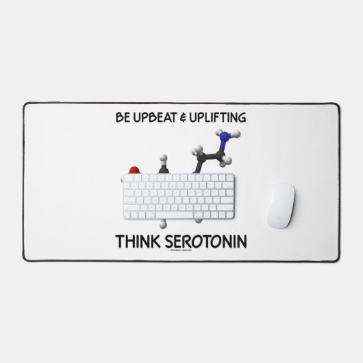 Soyez Optimiste Et Optimisant Penser La Molécule D (Clavier et souris)
