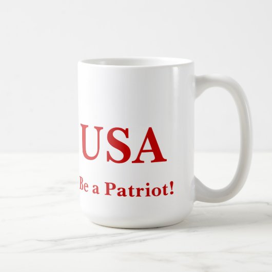 Soyez patriote - Mug ! (Droite)