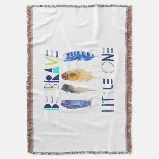 Soyez petite une couverture courageuse de jet (devant Vertical)