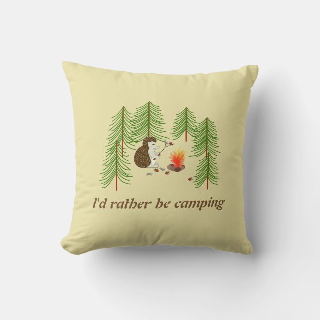 Soyez plutôt coussin campant de hérisson (Recto)