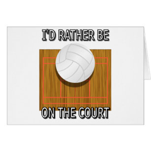 Soyez plutôt sur la cour (le volleyball)