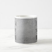 Soyez satisfait de ce que vous avez tasse de café (Centre)