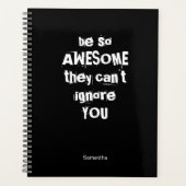 Soyez si génial | Planificateur motivationnel pers (Devant)