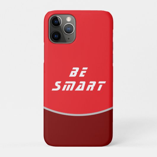 Soyez SMART iPhone 11 Pro Protective Coque (Dos)
