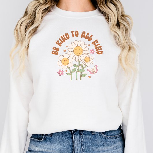 Soyez Sweatshirt Retro Good Vibes Positivity