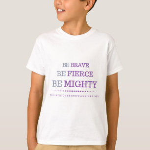 Soyez T-shirt courageux de la jeunesse