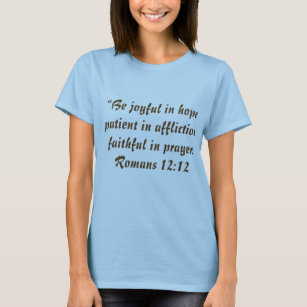 "Soyez" T-shirt joyeux d'écriture sainte