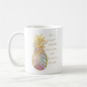 "Soyez tasse de café d'un ananas" (Gauche)