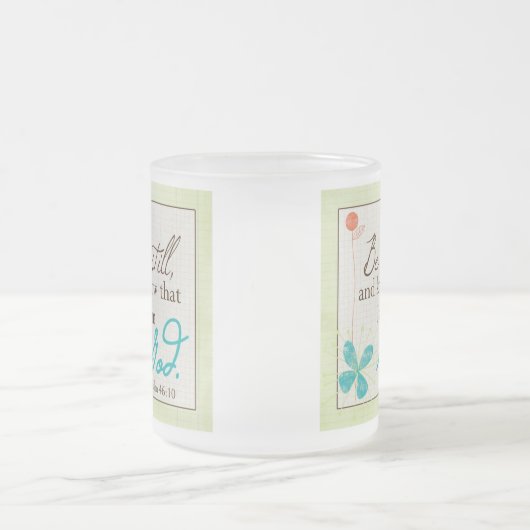 Soyez tasse encore faite sur commande (Centre)