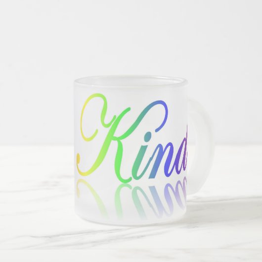 Soyez tasse givrée par sorte (Devant droit)