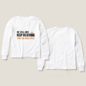 Soyez toujours et continuez à croire. Ce Trop Devr (Motif Recto et Verso)