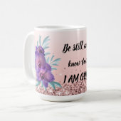 Soyez Toujours Et Sachez Que Je Suis Dieu - Mug Fl (Devant gauche)