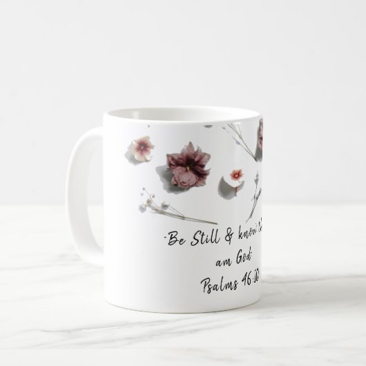 Soyez toujours floral Mug (Devant gauche)
