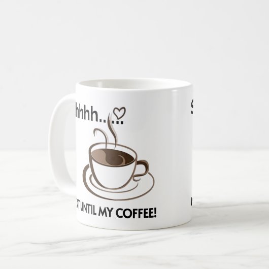 Soyez Tranquille Mug De Café (Devant gauche)