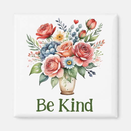 Soyez un aimant floral gentil (Devant)