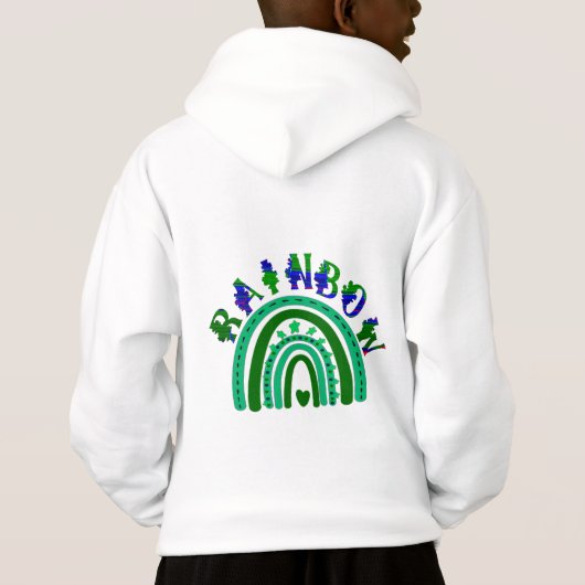 Soyez Un Arc En Ciel Dans Certaines Cloud Valentin (Dos)