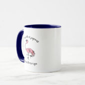 Soyez un Flamant - Mug Motivationnel (Devant gauche)