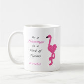 Soyez Un Flamant rose Crochet Mug (Gauche)