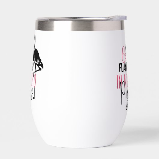 Soyez Un Flamant rose Dans Un Troupeau De Pigeons- (Gauche)