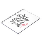 Soyez un Flamant rose - journal inspiré (Côté gauche)