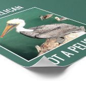 Soyez un pélican, pas un pélican Poster Motivation (Coin)