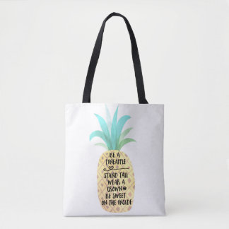 Soyez un sac fourre-tout à réversible de citation