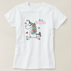 Soyez Un T-Shirt Unicorne