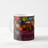 Soyez une belle tasse de 11 oz (Devant gauche)
