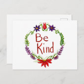 Soyez une carte postale (Devant / Derrière)