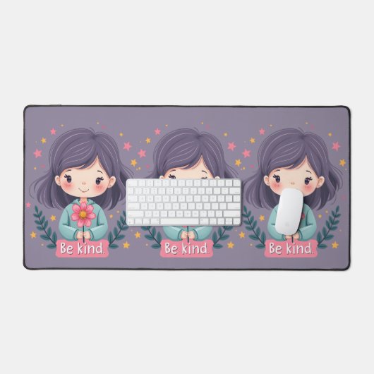 Soyez une fille mignonne avec l'art positif Fleur (Clavier et souris)