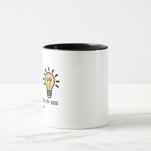 Soyez une lumière Matthieu 5:16 Mug (Centre)