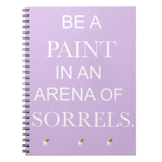 Soyez une peinture dans une arène de carnet de (Devant)