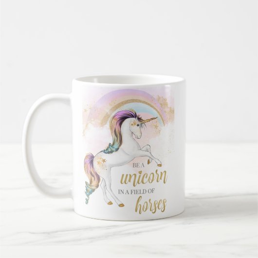 Soyez une tasse de licorne (Gauche)