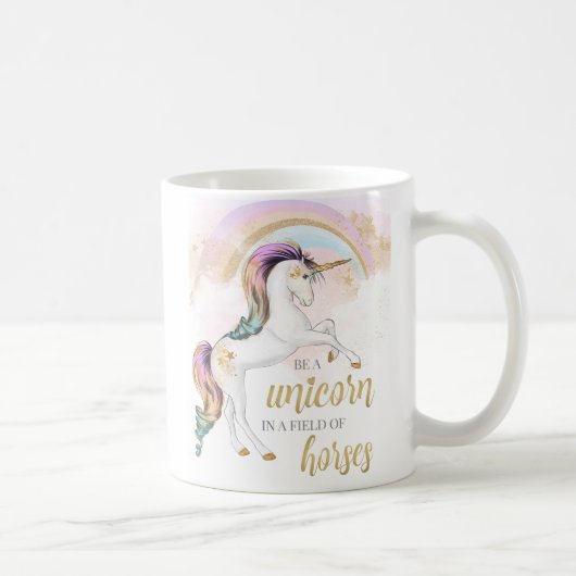 Soyez une tasse de licorne (Droite)