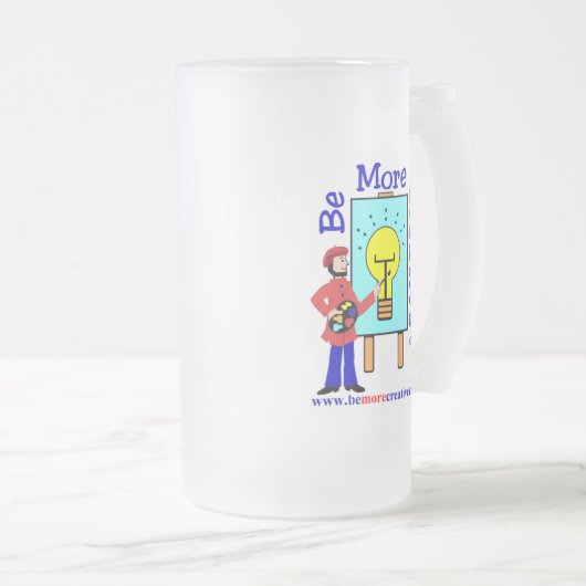 Soyez une tasse plus créative (Devant droit)