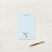 Soyez une Unicorn Post-it® Notes (Sur un bureau)
