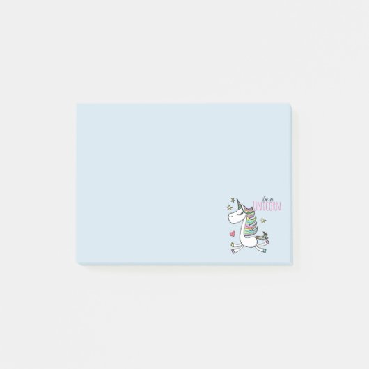 Soyez une Unicorn Post-it® Notes (Devant)