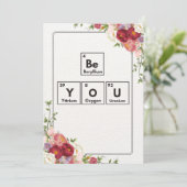 Soyez votre carte de table périodique (Debout devant)