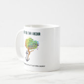 Soyez votre propre Ancre Mug  (Devant gauche)