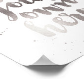 Soyez votre propre héros | Impression Argent Faux (Coin)