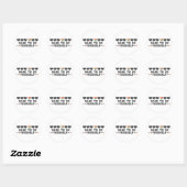 Soyez vous autocollant de fierté (Feuille)
