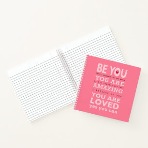 Soyez vous — Carnet Spiral (8,5 po x 8,5 po)