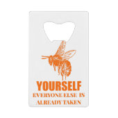 Soyez vous-même (Devant)