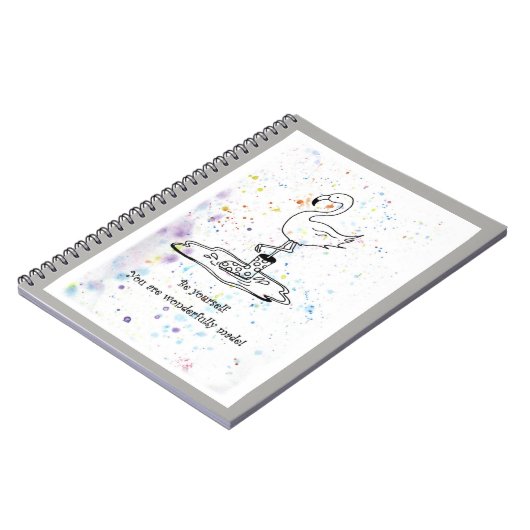 "Soyez vous-même" carnet (Côté gauche)